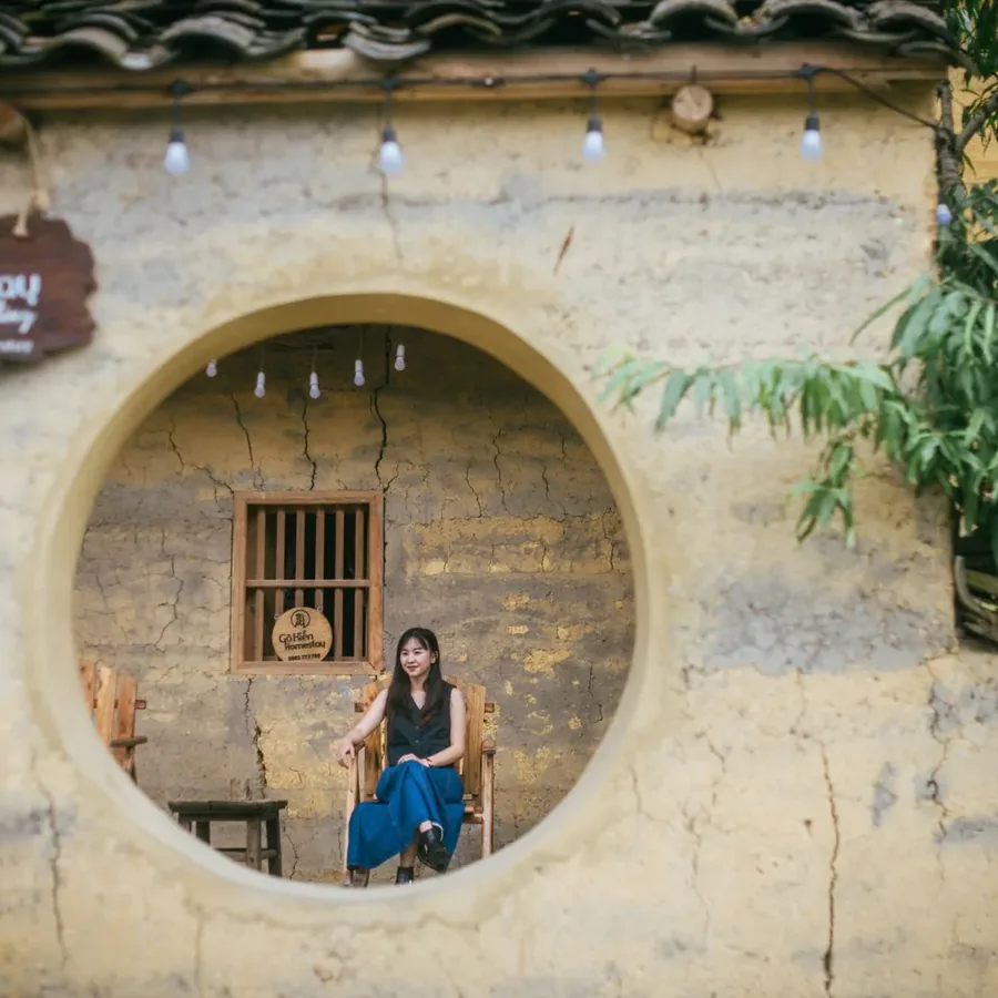 Lối vào homestay
